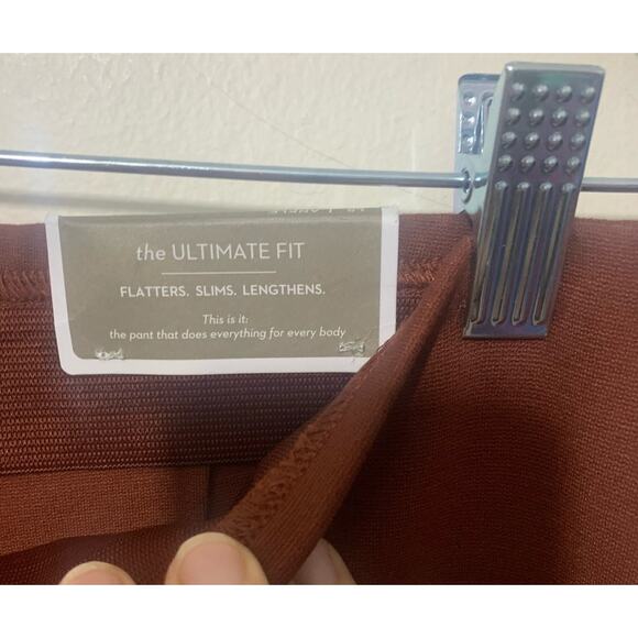 Chico's Juliet Ankle Pant Ultimate Fit  Rich Mahogonysz 1.5 - M NWT - Picture 6 of 8